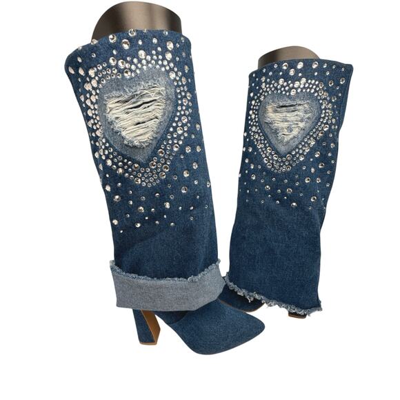 Anne Michelle Kenon | Blue | 7.5 - Picture 4 of 10